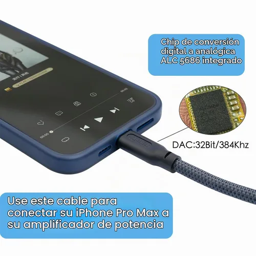 Vista 8 de Cable de audio USB C a doble XLR macho de 10 pies - Cable de audio USB C a XLR de alta fidelidad de 32 bits/384 Khz para conexión de teléfono a
