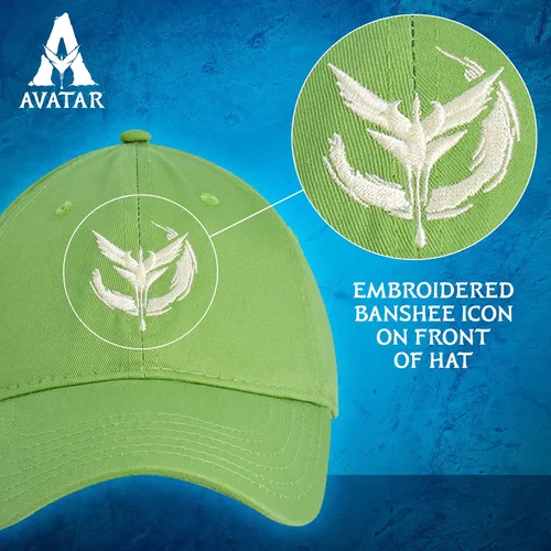 Vista 4 de Concept One Disney Avatar The Way of Water Dad - Gorra de béisbol ajustable de algodón con ala curvada