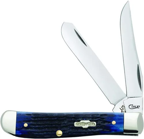 Vista 13 de Case XX WR - Navaja de bolsillo Mini Trapper de hueso ámbar, artículo #013 - (6207 SS) - Longitud cerrada: 3 1/2 pulgadas
