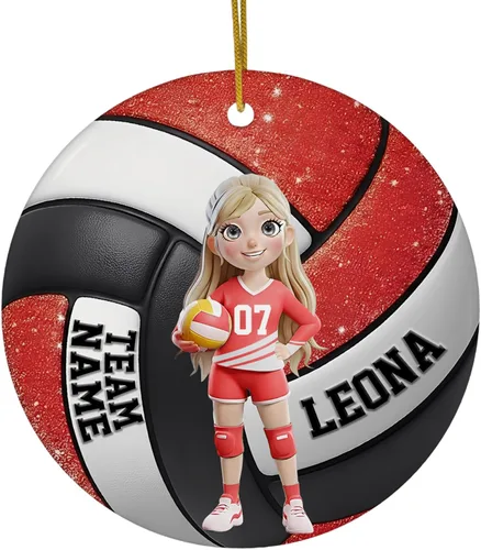 Vista 30 de FLOCHIL Adornos Personalizados de Bailarina de Navidad 2025 para Niña, Adornos Personalizados de Bailarina para Árbol de Navidad, Regalo