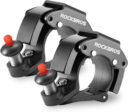 Vista 10 de ROCKBROS Campanas de bicicleta Campanas MTB ocultas Campanas de bicicleta para manillares de 22.2mm, más de 100dB, timbre de sonido claro y largo
