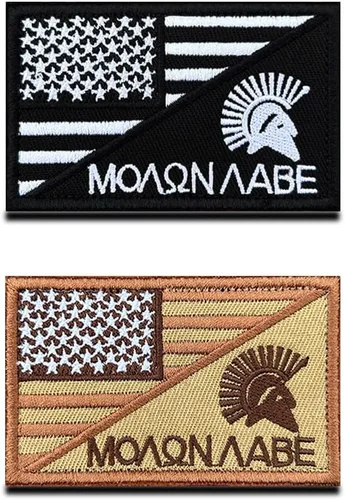 Vista 9 de 2 parches de bandera de Estados Unidos/costa, bandera de Estados Unidos con gancho y bucle bordado para sombrero, mochila, chaqueta, jeans, ropa