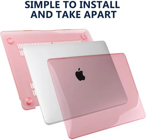 Vista 3 de Funda personalizada con nombre para MacBook Air de 11 pulgadas, estuche rígido de plástico para regalo