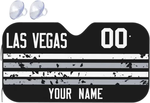 Vista 20 de Parasol personalizado para parabrisas de Arizona. Añade nombre y número personalizados, mantiene tu vehículo fresco, bloquea los rayos UV