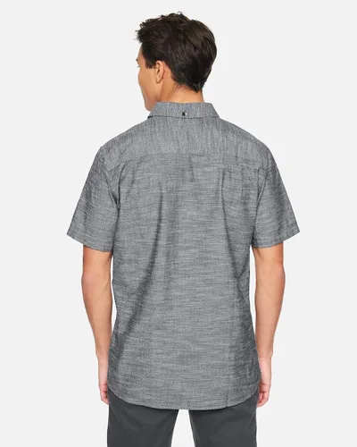 Vista 2 de Hurley One & Only - Camisa de manga corta abotonada para hombre