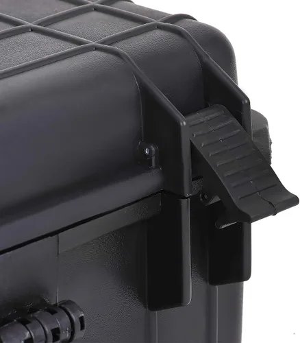 Vista 7 de MEIJIA Funda rígida protectora impermeable portátil, funda para cámara con espuma de ajuste personalizable insertada, apta para uso con drones