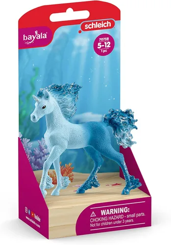 Vista 7 de Schleich bayala Elementa Water Flame Baby Unicorn Toy para niñas y niños - Figura de caballo de fantasía para niños a partir de 5 años