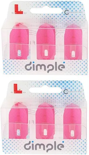 Vista 8 de L-style L6 Slim Dart Flights - PRO Dimple