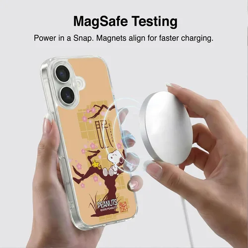 Vista 377 de Carcasa de gel para iPhone 7 Plus/iPhone 8 Plus, diseño de Snoopy Oriental de Peanuts, Badges