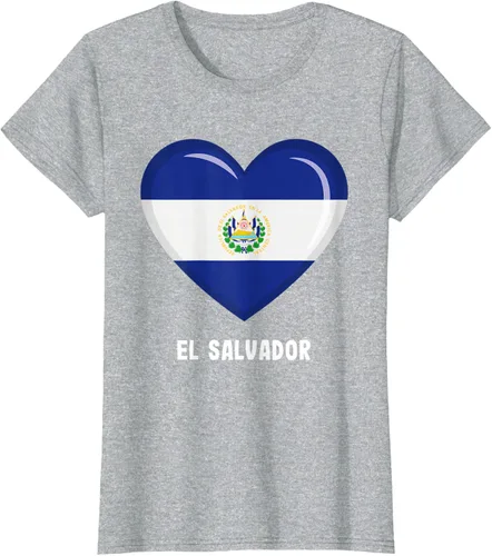 Vista 33 de Camiseta Bandera de El Salvador Camiseta salvadoreña