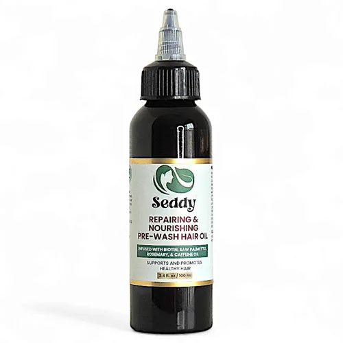 Vista 10 de Seddy Aceite para el crecimiento del cabello con biotina, cafeína, palma enana americana, romero, ricino y jojoba - Tratamiento del cuero cabelludo