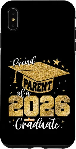 Vista 11 de Proud Parent of a Class of 2026 Graduate Senior Graduation Case for iPhone 16