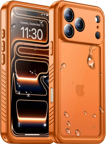 Vista 21 de Funda impermeable para iPhone 12, impermeable, antideslizante, a prueba de golpes, para iPhone 12, color negro