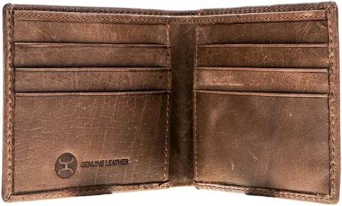 Vista 65 de HOOEY Cuero Bi-Fold Hombre, Hands-Up- Estampado Nómada, Talla única, 2812937