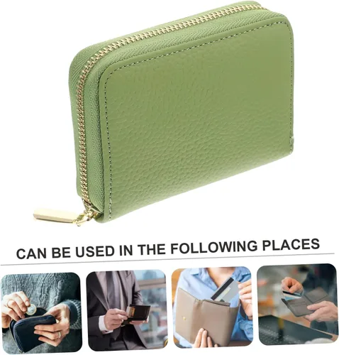 Vista 9 de NOLITOY 4pcs Wallet Billeteras De Hombres Cuero Original Delicate Bag Holder Convenient Bag Change Coin Pouch Id Bag Business Man Purse Fashionable