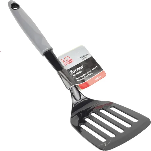 Vista 2 de Chef Craft Select - Espátula de nailon, 12.5 pulgadas, color gris