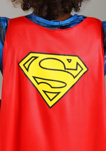 Vista 6 de Disfraz Deluxe de Superman para Niños de DC Comics Multicolor