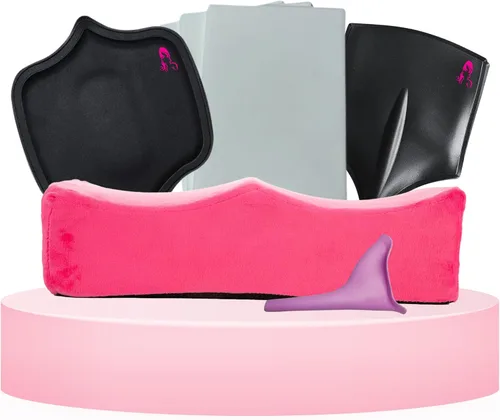 Vista 14 de Almohada BBL Después de la Cirugía, Almohada de Glúteos Cojín para el Trasero con Tablero Abdominal Postoperatorio, Espumas de Lipo Después