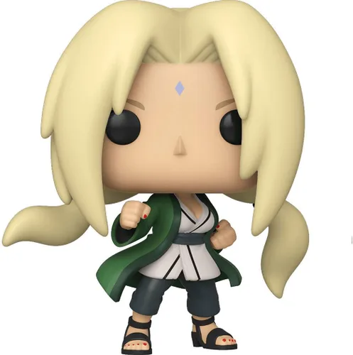 Vista 3 de Lady Tsunade: P o p ! - Figura de vinilo de animación con 1 protector gráfico compatible con 'ToysDiva' (730-46629 - B)