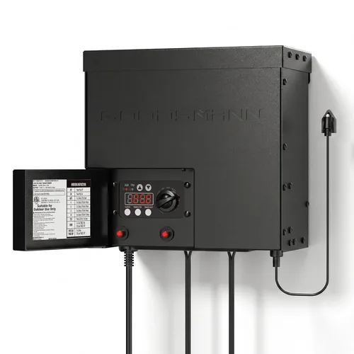 Vista 8 de GOODSMANN Transformador de bajo voltaje 45W Transformador de iluminación de paisaje para luces de paisaje de bajo voltaje con función