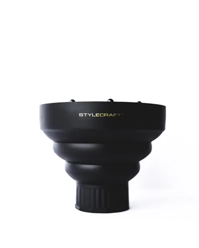 Vista 4 de StyleCraft Accesorio difusor profesional para secador de pelo, se adapta a la mayoría de secadores de pelo