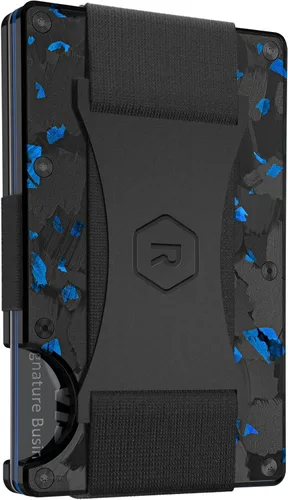 Vista 17 de Cartera Ridge para hombres - Cartera delgada minimalista compacta y tarjetero, carteras de bolsillo frontal con protección RFID para hombres