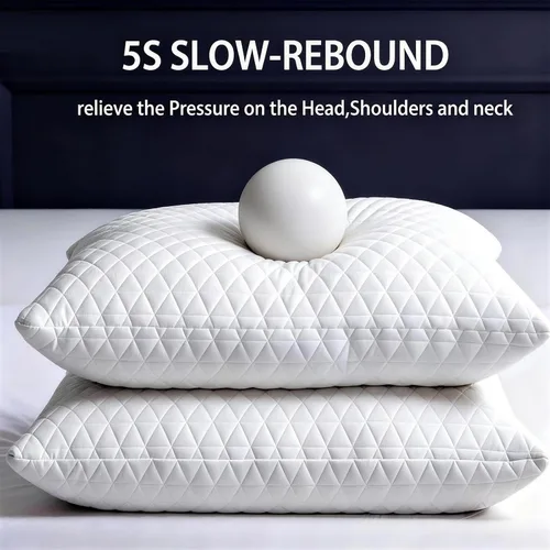 Vista 9 de KEYOOHOME Almohadas de espuma viscoelástica trituradas para dormir, juego de 2 almohadas de cama de tamaño estándar, ajustables, buenas para dormir
