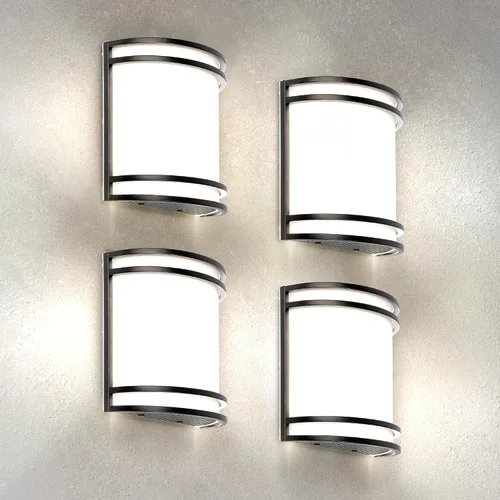 Vista 26 de ASD - Lámpara de pared LED para interiores, níquel cepillado 3000/4000 8 pulgadas Níquel cepillado