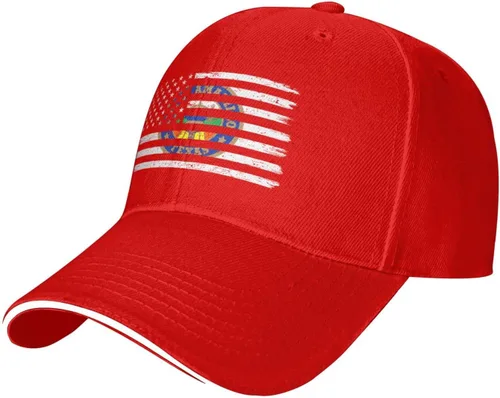Vista 9 de US and Amarillo Texas Seal Baseball Cap for Men Women Hats Adjustable Outdoor Trucker Hat