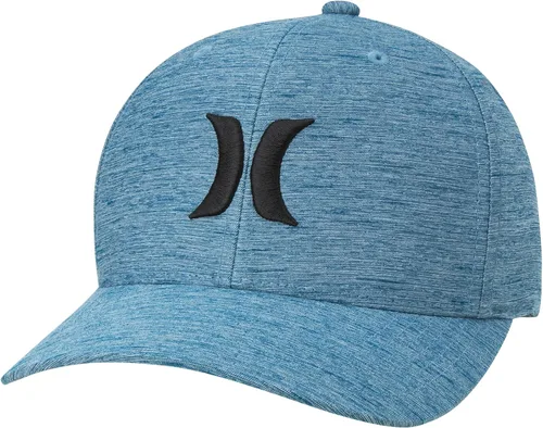 Vista 14 de Hurley Gorra de béisbol para hombre – Gorra ligera de visera curvada H2O Dri ajustada para hombre gris (Dark Smoke Grey)