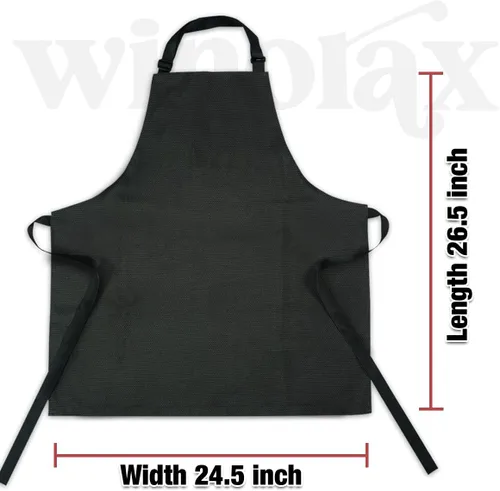 Vista 6 de winorax Delantal de unicornio para niñas y niños personalizado lindo patrón de unicornio delantales ajustables delantales para asar a la parrilla