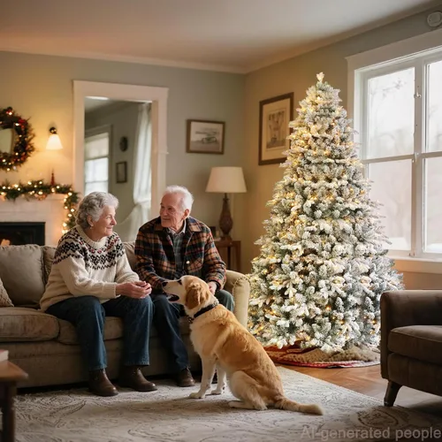 Vista 8 de Árbol de Navidad preiluminado de 6.5 pies, árbol de Navidad Blanco