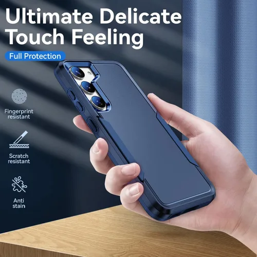 Vista 4 de Asuwish Funda para Samsung Galaxy S23 Plus 5G con protector de pantalla de vidrio templado y delgada híbrida de cuerpo completo, accesorios