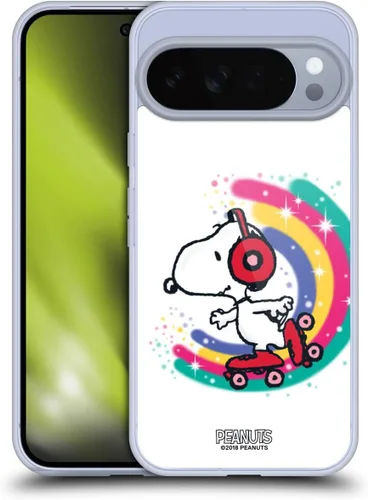 Vista 101 de Head Case Designs Officially Licensed Peanuts Beach Surf Snoopy Boardwalk Airbrush Gel Case [Military Grade Protection] Compatible with Google Pixel