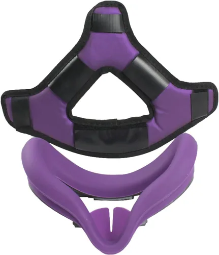 Vista 5 de Head Strap for Oculus Quest 2 Accessories, Adjustable and Lightweight Elite Strap and Decompression Comfort Foam VR Headrest Accessories Silicone