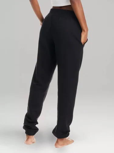 Vista 3 de U.S. Polo Assn. Pantalones deportivos para mujer con bolsillos, pantalones de felpa francesa para mujer, bonitos pantalones deportivos para descansar