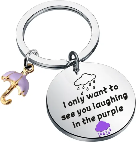 Vista 7 de BLEOUK Singer Keychain Singer Fans Jewelry Music Song Lyrics Inspired Keychain
