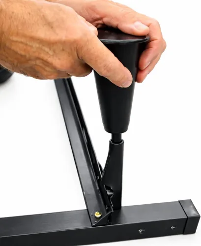 Vista 3 de Tech Team Elevadores de base de cama de 5 pulgadas para espacio de almacenamiento adicional, base ancha estable, se adapta a la mayoría de marcos