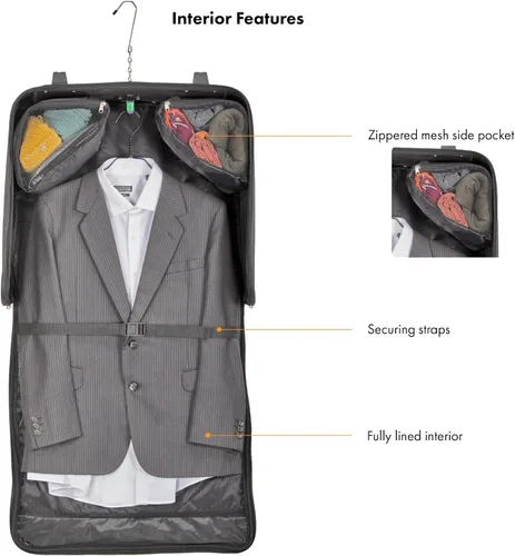 Vista 7 de Travel Select - Equipaje Amsterdam, vertical y expandible con ruedas, Gris