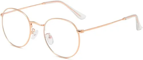 Vista 7 de Lentes de bloqueo de luz azul, para videojuegos, computadora, teléfono, pantalla, lentes para mujeres y hombres, ligeros, delgados, redondos, marco