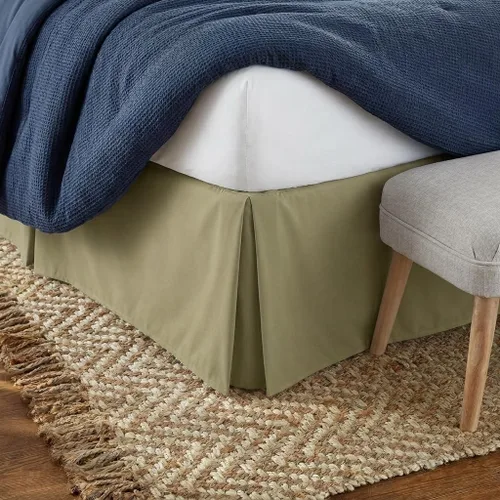 Vista 12 de Falda de cama Linen Market - Microfibra ultra suave - Ajuste fácil con caída a medida de 14 pulgadas - Calidad de hotel, resistente al encogimiento