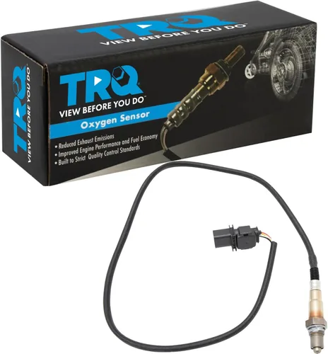 Vista 172 de TRQ Sensor de Oxígeno O2 de 4 Hilos de Banda Estrecha Compatible con VW Atlas 2.0L 2018-21, VW GTI 2.0L 2016-18, Audi A3 Quattro 2.0L 2015-18, VW