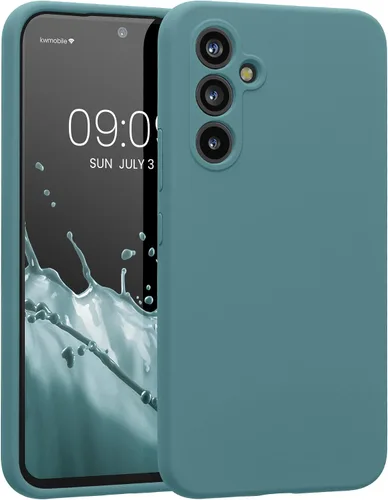 Vista 29 de kwmobile Funda compatible con Samsung Galaxy A13 4G - Funda delgada de silicona TPU - Acabado suave al tacto - Amarillo radiante