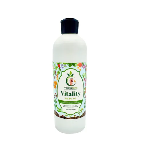 Vista 13 de VermisTerra Vitality - Alimento para plantas de interior y plantas de interior, fertilizante equilibrado de la madre tierra, orgánico, esquejes