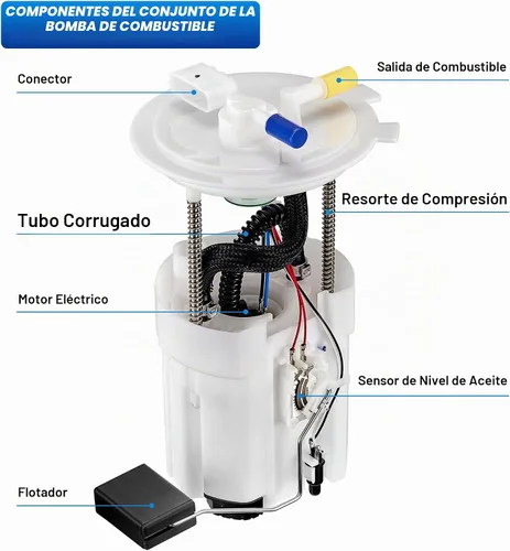 Vista 3 de Conjunto de bomba de combustible para Nissan Altima Maxima 2013