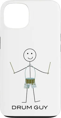 Vista 7 de Funny Men's Snare Drum Guy Boy Drummer Case for iPhone 16