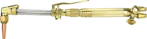 Vista 11 de SÜA - Antorcha de oxicombustible resistente compatible con Harris con válvulas de retención + punta de corte + punta de soldadura + punta