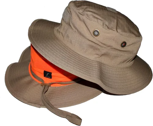 Vista 4 de Sombrero reversible Blaze Boonie - 100% Ripstop - Scouting, táctico, SAR, caza, senderismo, camping, pesca, sombrero de sol