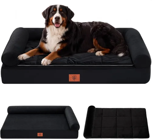 Vista 28 de GTPLAYER Dog Bed, Egg-Crate Foam Pressure Relief with Waterproof Washable Pet Bed 23.6" with 2-in-1 Cooling/Warming Pad, Non-Slip Bottom, Detachable