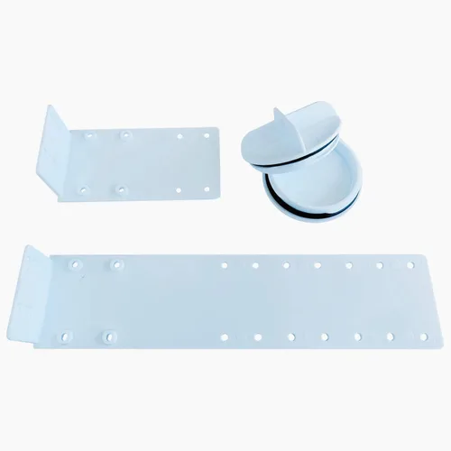 Vista 8 de Caja de Salida para Lavadora EFIELD con Drenaje Central, 1/2 pulgada x 3/4 pulgadas MHT (Conexión MIP de 1/2"-Pulgada por Soldadura), Blanca, (WM001)